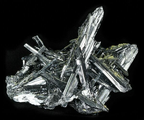 Metallic Stibnite Cluster - China #31562